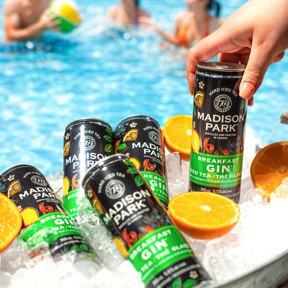 Madison Park Breakfast Gin Iced Tea