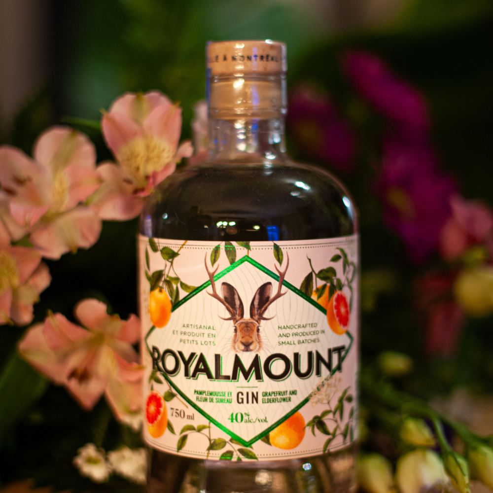 Royalmount Gin Grapefruit & Elderflower